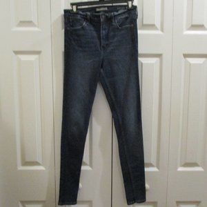 Abercromie & Fitch Ultra High Rise Skinny Jeans sz 27 waist